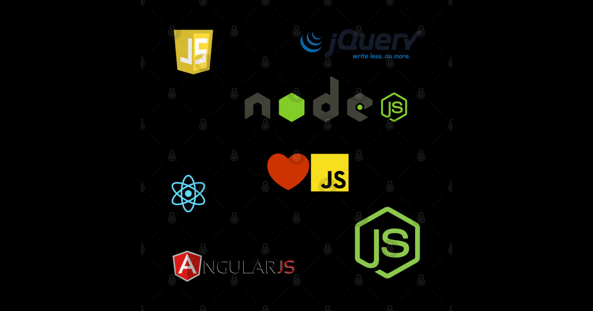 javascript sticker set - Javascript - Sticker | TeePublic