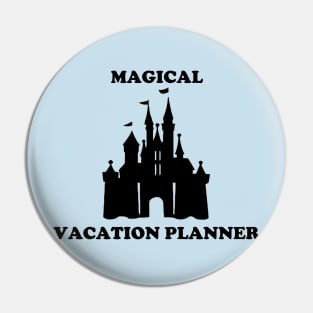 Magical Vacation Planner Pin