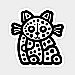 Dotty Cat Magnet