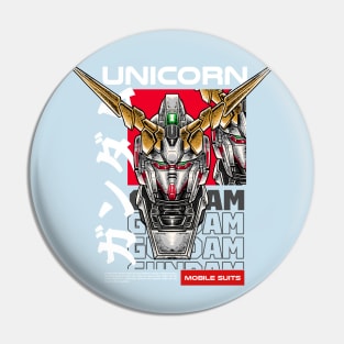 Unicorn Gundam Series Pin