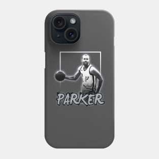 Tony Parker\\Basketball Legend Vintage Style Phone Case