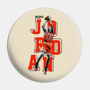 Michael Jordan 23 Basketball Pin