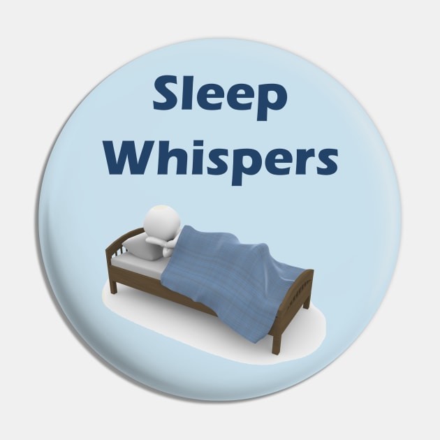 Blue Words and Bed Pin by SleepWhispers