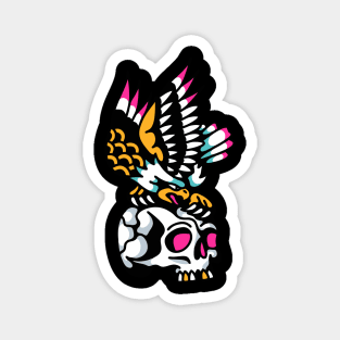 Skull eagle Magnet