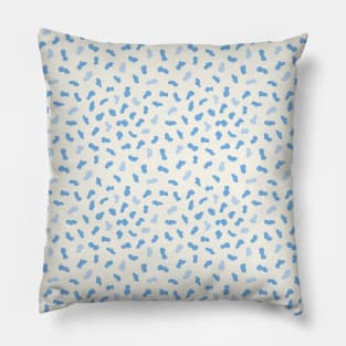 Blue Animal Pattern Pillow