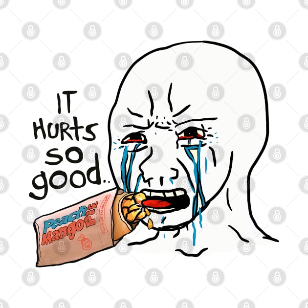 JOLLIBEE PIE HURTS FUNNY PINOY MEME STICKER by Aydapadi Studio