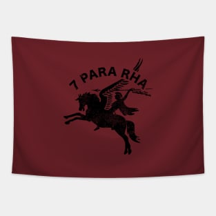 7th Parachute Regiment Royal Horse Artillery (distressed) Tapestry