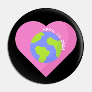 APRIL 22, 2024 TWO HEARTS Pin