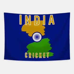 India Cricket Tapestry