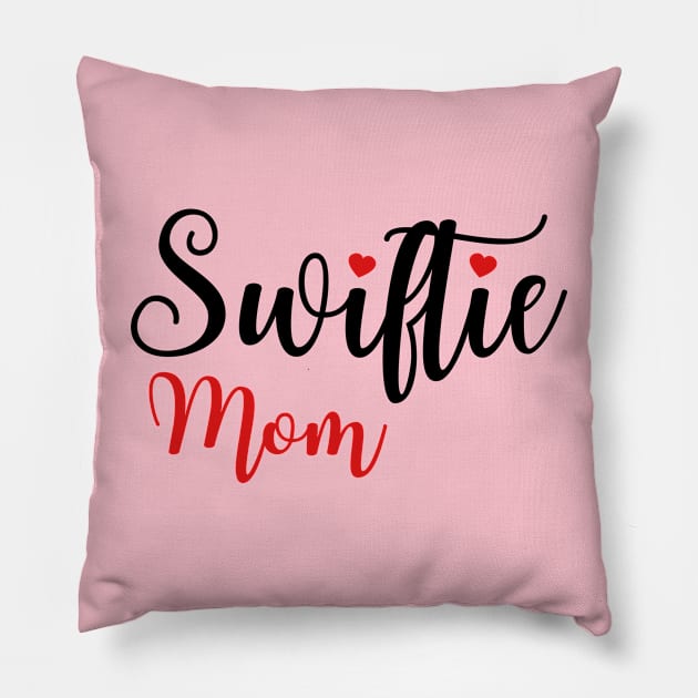 Swiftie Mom Love Pillow by Aldrvnd