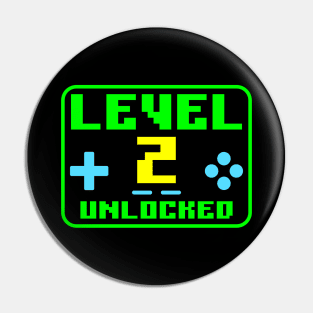 Level 2 Unlocked Pin