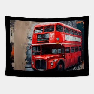 London Bus Tapestry