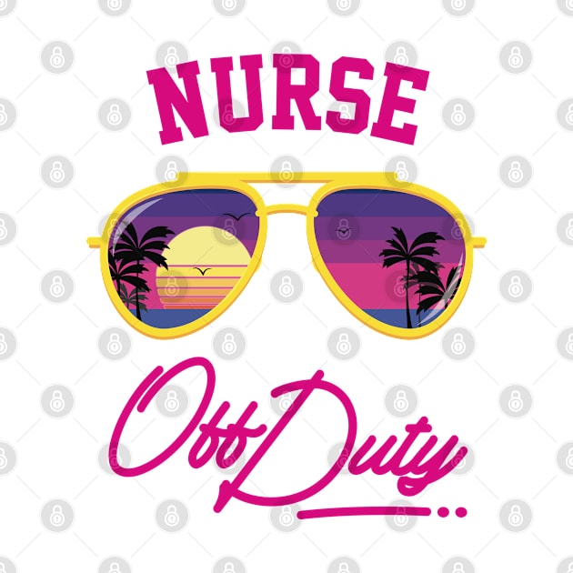 Nurse Off Duty Beach Sunset by Hixon House