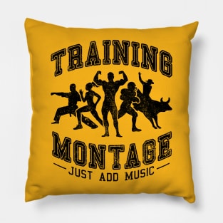 Training Montage - Just Add Music Pillow