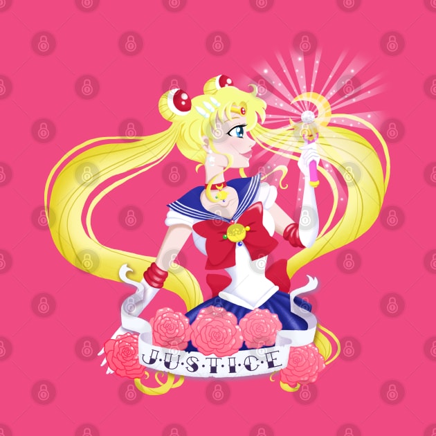 Sailor Moon JUSTICE by NikkiWardArt