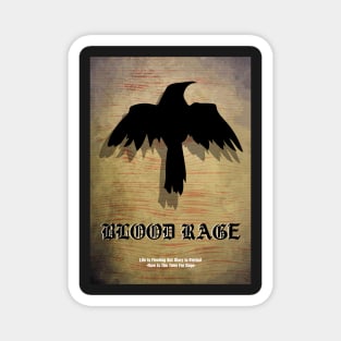 Blood Rage - Board Games Design - Movie Poster Style - Board Game Art Magnet