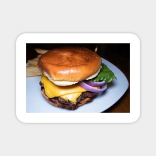 Cheeseburger Magnet