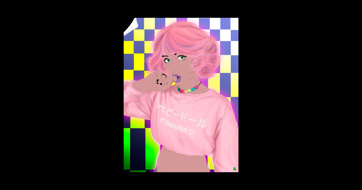 Loli Doll Blanca Doll Sticker TeePublic