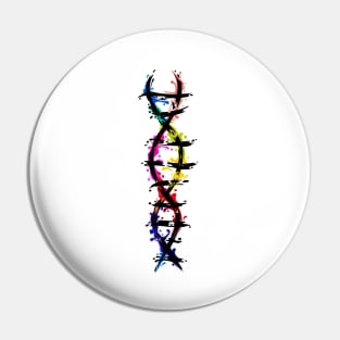 DNA Colors Pin