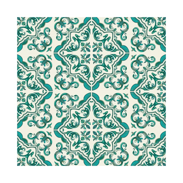 Turquoise Tiles by matise