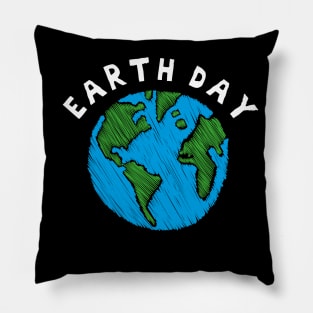 Celebrate Earth Day - Save Our Planet Pillow