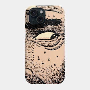 Horror of the Brain-Bats (prnt) Phone Case