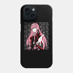 Zero Two Fanart Phone Case