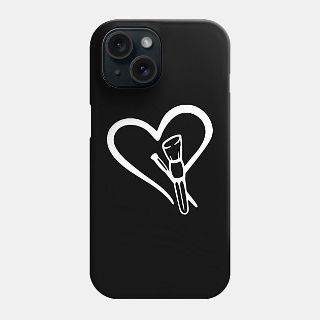 Love Makeup Phone Case by the kratingdaeng