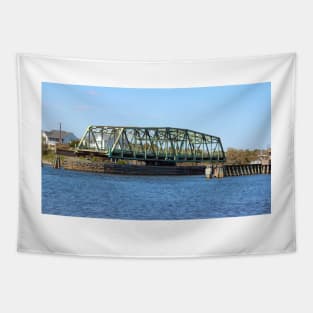 Swing Bridge Opened Tapestry