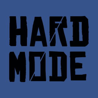 Hard Mode Logo Black T-Shirt