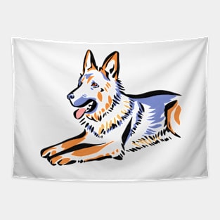 German Shepherd Dog Tapestry