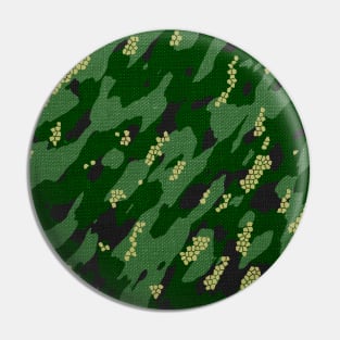 Camouflage - Green Pin