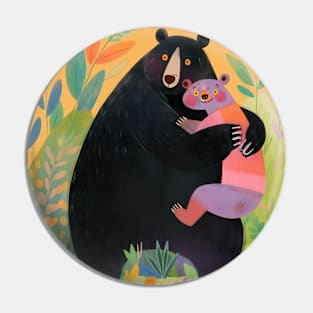 Cute Bear Couple Pin