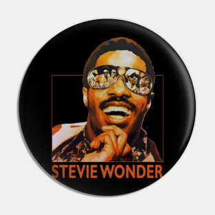 Stevie Wonder Influence Pin