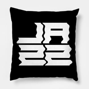 Jazz wavy logo Pillow