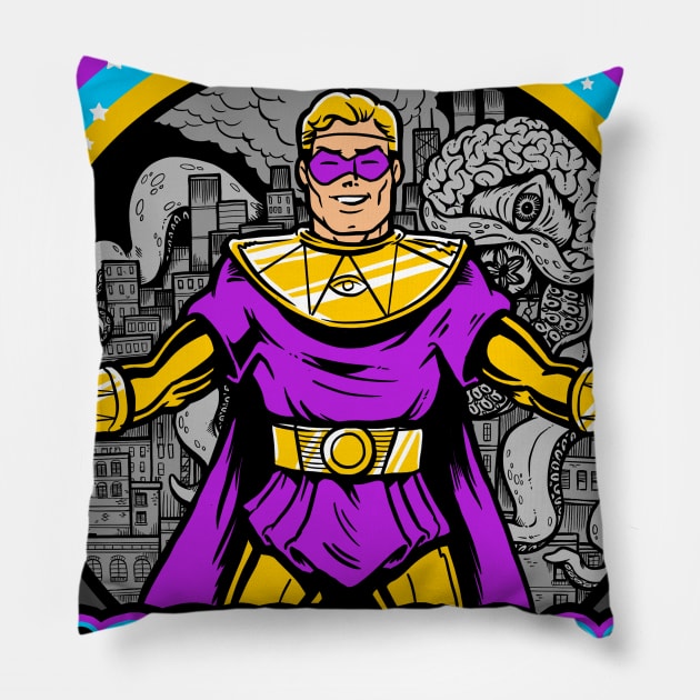 Squidgoals Pillow by harebrained