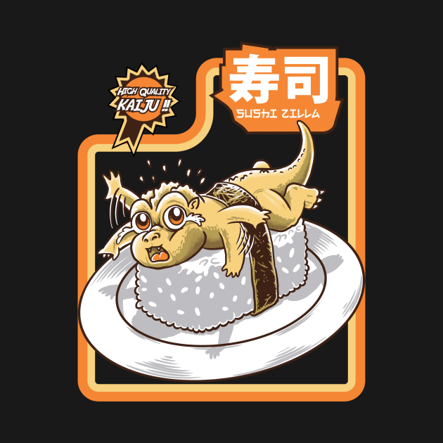 little sushi dragon by polkadothero