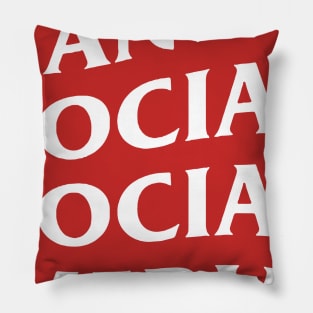 Anti-Social Social Media Pillow