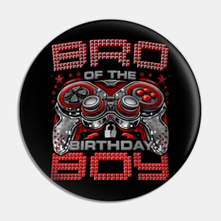 Brother of the Birthday Video Birthday Pin