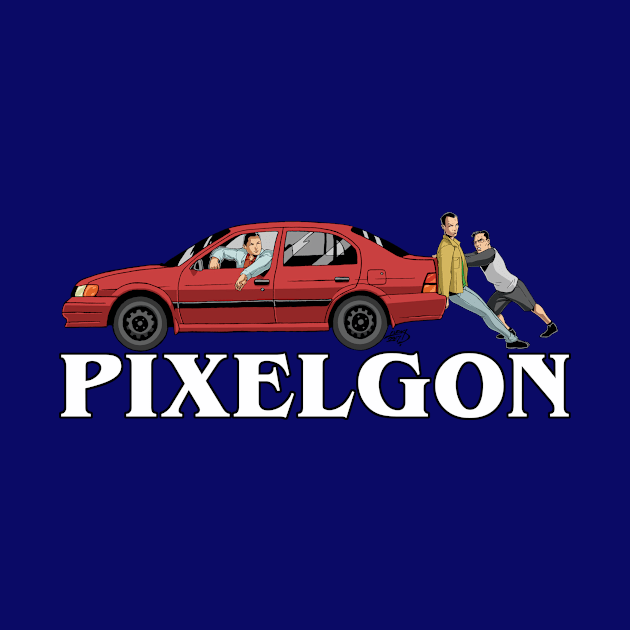 Pixelgon Car Trouble by vedderjoshua