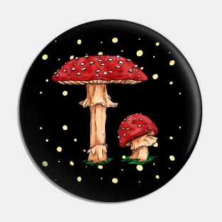 Amanita muscaria mushrooms, red fly agaric Pin