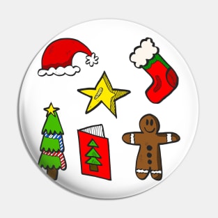 Cute Christmas Decorations Pin