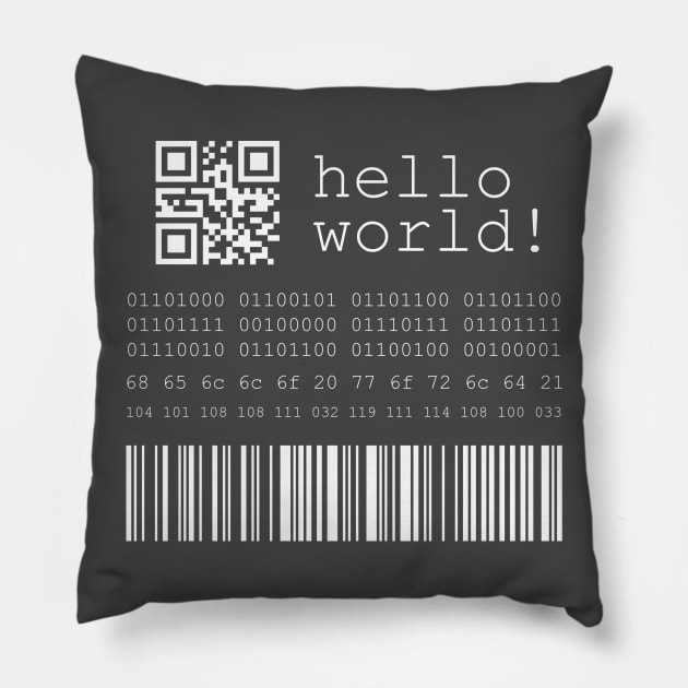 Hello World! Pillow by vStepHHH