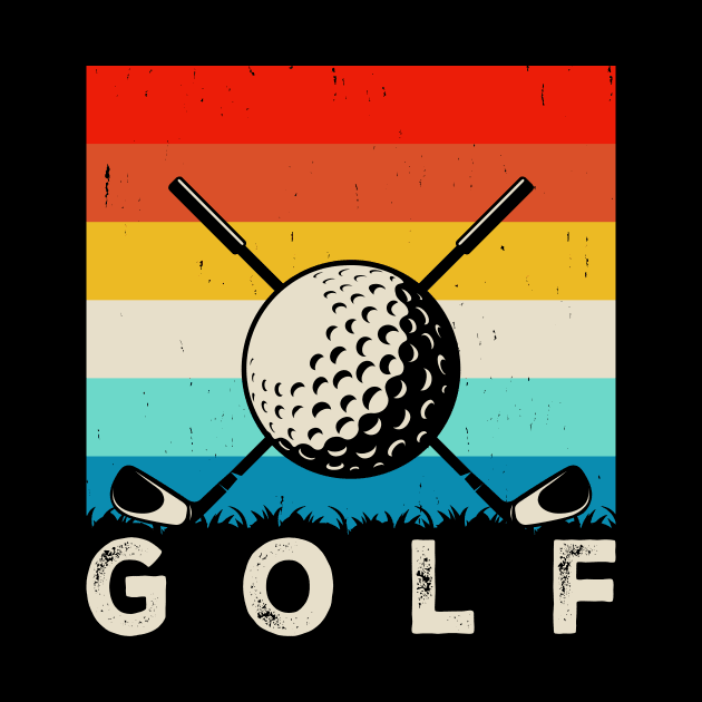 Golf T Shirt For Women Men by Pretr=ty