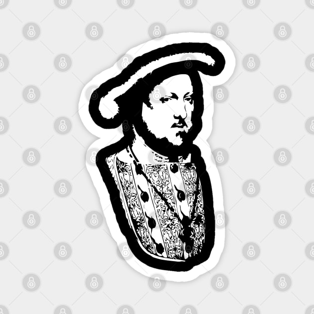 Henry VIII of England (ヘンリー8世) (Henry the eight) King of England 23B Magnet by FOGSJ