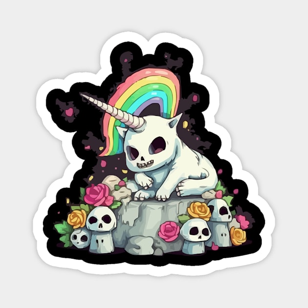 Killer Unicorn Magnet by Pixy Official