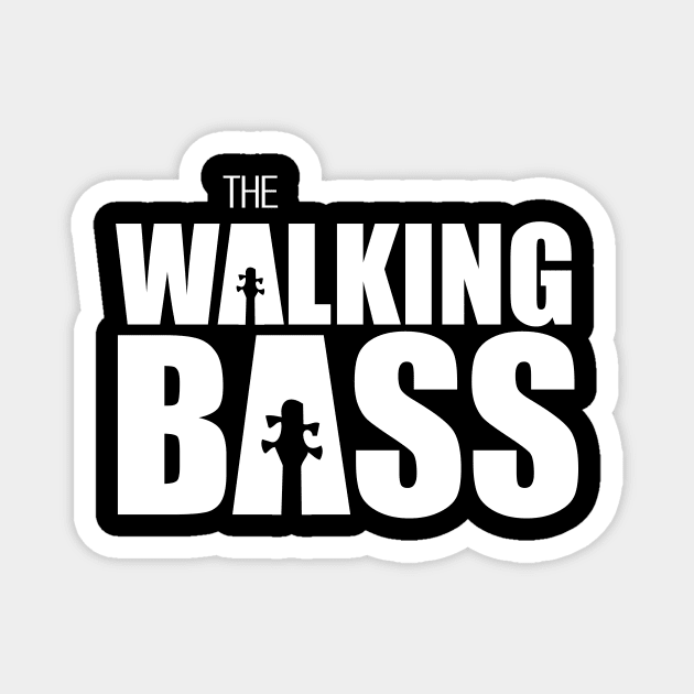 Funny THE WALKING BASS T Shirt design cute gift Magnet by star trek fanart and more