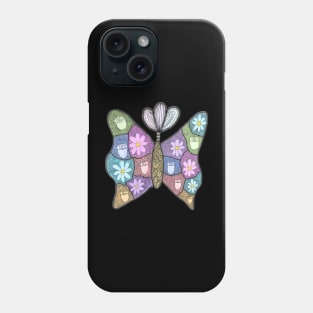 abstract butterfly Phone Case