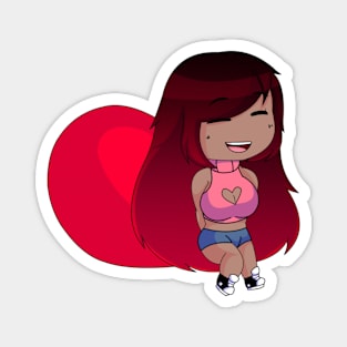 Heart Chibi Kiki Magnet