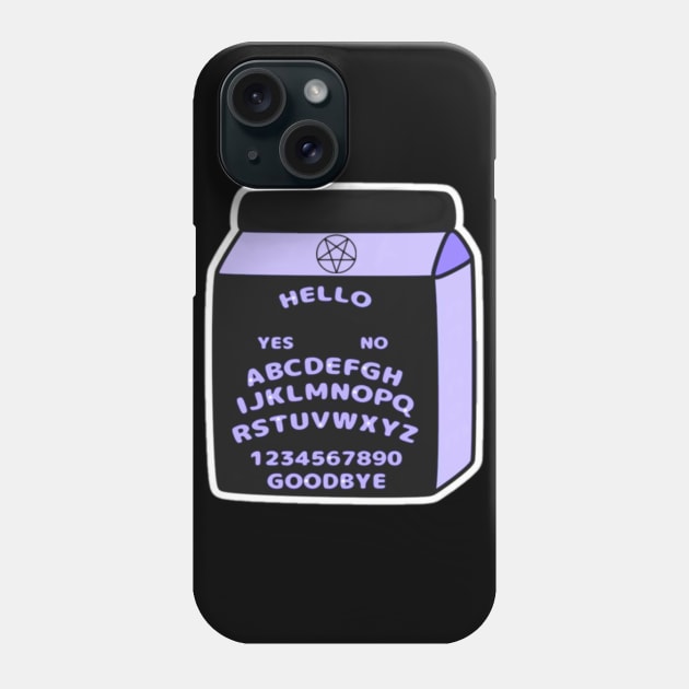 ouija milk Phone Case by WitchyAesthetics